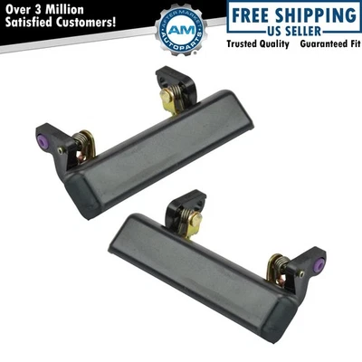 Пара черных передних наружных дверных ручек левая/правая для 86-95 Samurai - Изображение 1 из 4