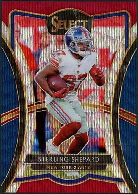 Tarjeta #168 Panini Select Sterling Shepard 2019 tricolor Prizm #/199 Foto 1 de 2