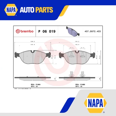 Juego de pastillas de freno para Bentley Brooklands RBS 6.8 delanteras 2008 en L410M1T4 Brembo nuevo Foto 1 de 4