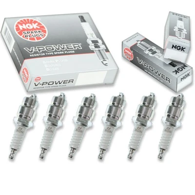 6 bujías NGK V-Power para Ford E-100 Econoline Club Wagon 1975-1983 Foto 1 de 4