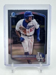 Emil Morales - 2025 Bowman Chrome Prospects #BCP-127 (RC) - Picture 1 of 2