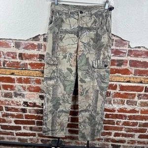 Vintage Liberty Realtree Camouflage Cargo Pants Mens Small Hunting Outdoors USA - Picture 1 of 7