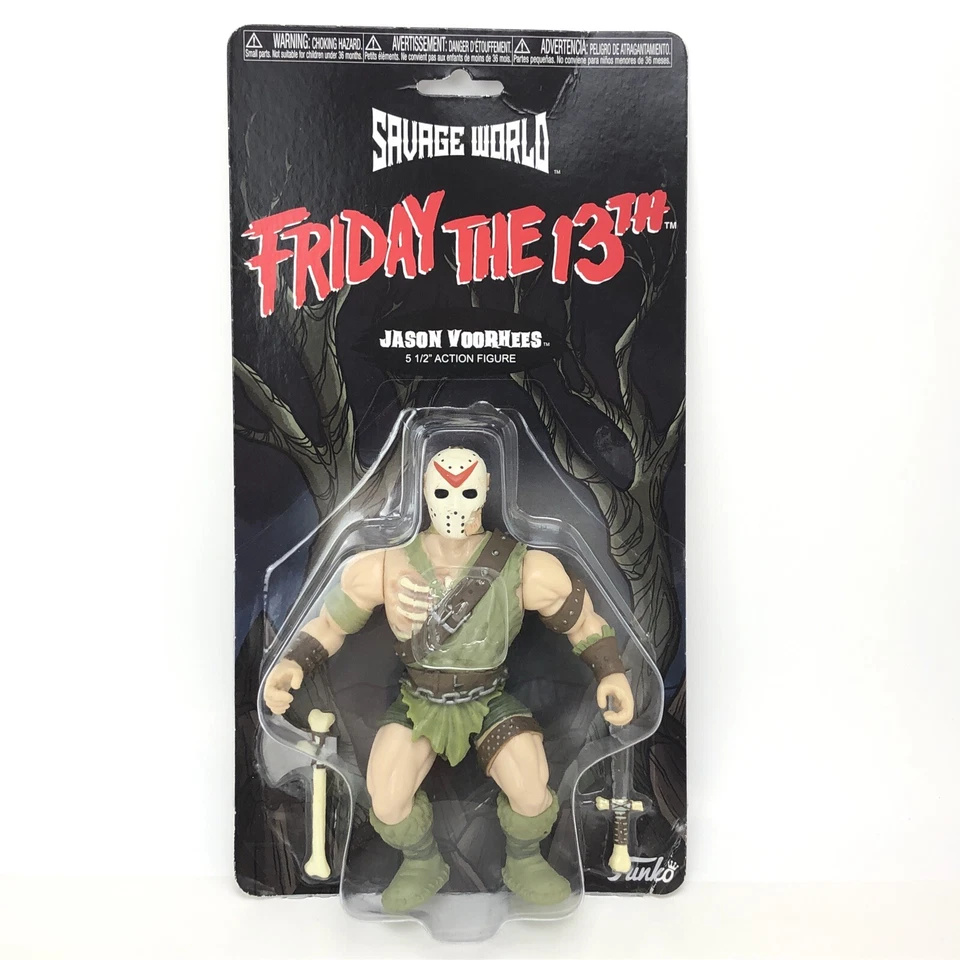 Figura de acción Funko Friday the 13th Jason Voorhees 5 1/2" Savage World juguete nuevo Foto 1 de 4