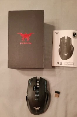 Combatwing W100 Black 2.4G Wireless 8-Buttons Optical Gaming Mouse TESTED - Image 1 of 4