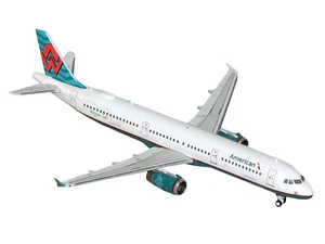 Airbus A321 Aircraft American-America West 1/400 Model By Geminijets Gj2262 - Picture 1 of 3