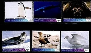 MARSHALLS 2020 POLAR ANIMALS & BIRDS mnh ** PENGUINS WHALES 💲FREE SHIPPING💲 - Picture 1 of 1