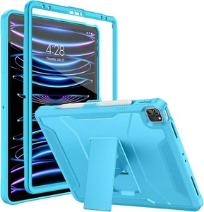 Cover for iPad Pro 12.9" - Cyan Blue - Picture 1 of 8