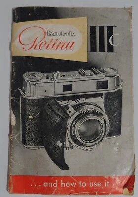 Vintage Kodak Retina IIIc Camera Manual - "And How to Use It" - Image 1 of 4