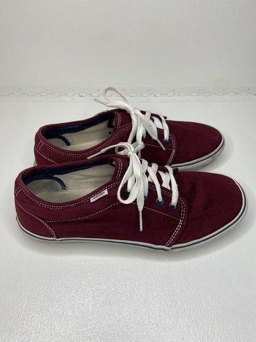 Vans Atwood Sneakers Uomo 10 Borgogna Tela Skateboard Scarpe Sportive