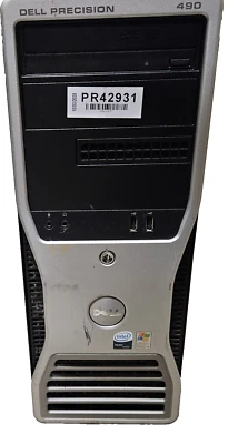 Dell Precision 490 4GB RAM Xeon X5365 3GHz NO OS NO HDD Dual DVI Nvidia Quadro - Image 1 of 4