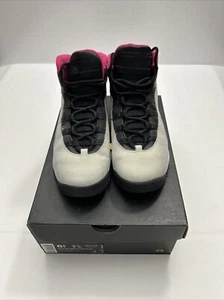 Air Jordan 10 Retro White/Pink (487211-008) Kid's Size 6.5Y - Picture 1 of 7