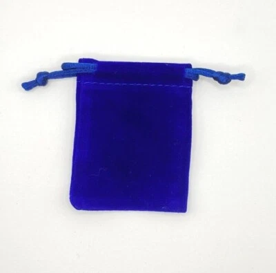 10/20/30 Pequeño 2" x 2.75" Terciopelo Joyería Regalo Favores Fiesta Cuerda Bolsa Bolsa Foto 1 de 4