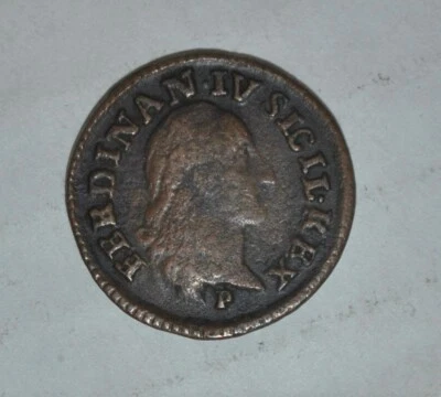  Italian States NAPLES 4 Cavalli 1790 {{{{G687 - Image 1 of 2