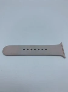 Genuine Apple Watch Sport Band - 38/40mm Pink Sand - S/M Piece - Discolored - Picture 1 of 3