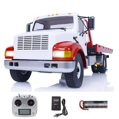 1/10 CROSSRC WT4 RC Painted Assembled Road Rescue Vehicle Wrecker Truck Sound - Image 1 of 4