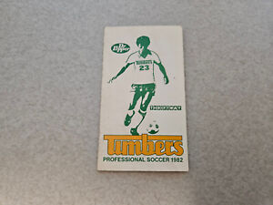 ES23 Portland Timbers 1982 NASL Soccer Pocket Schedule - Thriftway