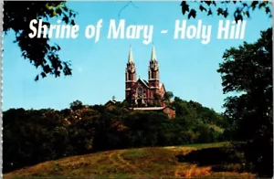 Postkarte: Heiliger Hügel Heiligtum Maria Hilfe der Christen malerischer Wallfahrtsort - Bild 1 von 2
