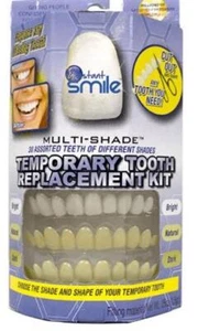 Instant Smile Temporäres Zahnset 30 Multi-Shade Kosmetik Zahnersatz - Bild 1 von 5