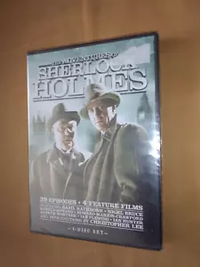 Adventures of Sherlock Holmes 4 Disc Set NRFP 39 Episodes + 4 Feature Films - Picture 1 of 2