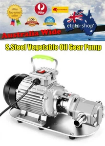 240V Self Suction Stainless Steel Viscous Vegetable Oil Gear Pump 75L/min - Picture 1 of 1
