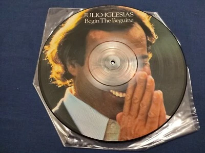 1981 Julio Iglesias Begin The Beguine 12" Vinyl Record LP UK. Picture Disc - Image 1 of 2
