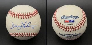 Danny Valencia FIRMATO ROMLB Baseball Seattle Mariners Rookie PSA/DNA AUTOGRAFO - Foto 1 di 1