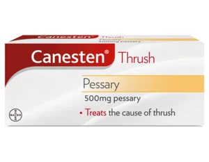 Canesten Thrush Pessary 500mg - 1 Pessary with Applicator - Picture 1 of 2
