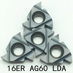 50 piezas 16ER AG60 LDA insertos de aleación de carburo insertos de roscado interno para manchas - Imagen 1 de 9