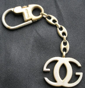 Llavero vintage de metal con eslabones GUCCI años 70 - Imagen 1 de 4