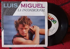 LUIS MIGUEL ** La Incondicional / Separados ** 1988 Spain PROMO 7" Single - Picture 1 of 4