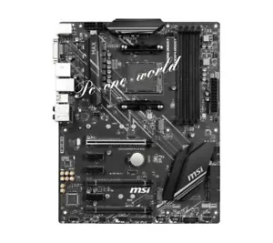 MSI X470 GAMING PLUS MAX Motherboard AMD X470 Socket AM4 DDR4 ATX HDMI Ryzen - Picture 1 of 4