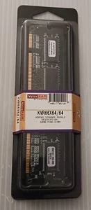 Kingston KVR66X64/64 64MB 66mhz 168-pin DRAM Desktop Memory ('gold' contacts). - Picture 1 of 4