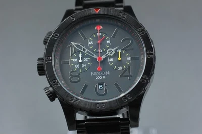 New Batt [Near MINT] Nixon keep it fresh the 48-20 chrono Mens Watch From JAPAN - image 1 of 4