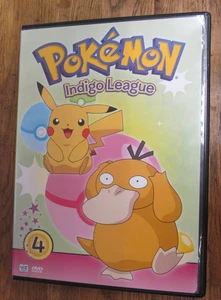 POKEMON INDIGO LEAGUE DVD MOVIE VOLUME VOL 4 FOUR EPISODES 27-35 FREE SHIPPING - Foto 1 di 1