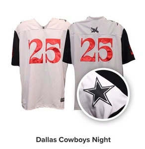 TEXAS RANGERS DALLAS COWBOYS THEME NIGHT JERSEY SZ 2XL 6-17-25 - Picture 1 of 3