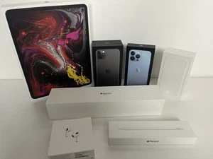Genuine Apple iPhones, iPad, Watch, Pencil & Airpods Original Boxes - Bundle - Zdjęcie 1 z 21
