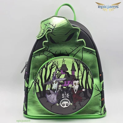 Mini Mochila Bolso Metálico Loungefly Pesadilla Antes de Navidad Oogie Boogie Foto 1 de 4