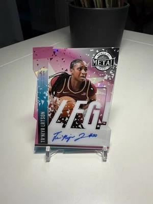 2025 Leaf Metal 女式运动 Ta'Niya Latson 1/2 LFG! 模切斑点签名 — 第 1/2 张图片