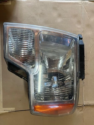 Faro halógeno izquierdo conductor Ford F150 2009 2010 2011 2012 2013 2014 OEM Foto 1 de 4