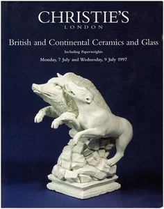 Christie's London: British and Continental Ceramics and Glass Including Paperw.. - Picture 1 of 2