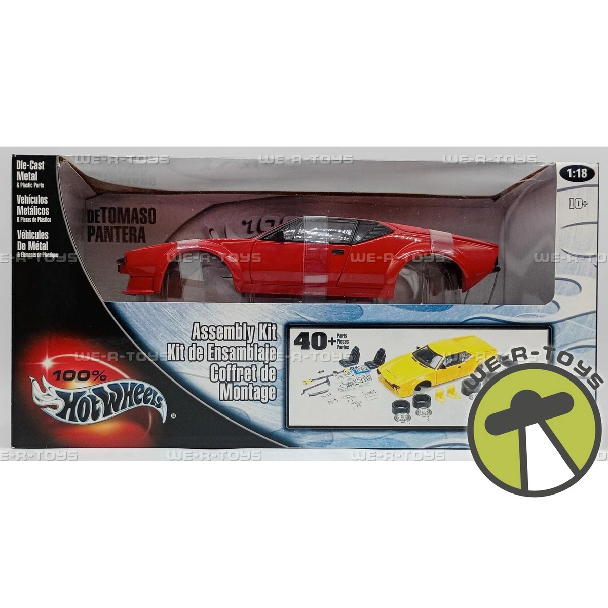 Hot Wheels DeTomaso 1:18 Scale Diecast Cars, Trucks & Vans for