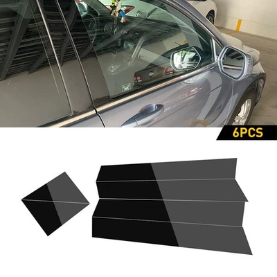 Poste de pilar negro para puerta brillante Chrysler Magnum 300/Dodge 2005-2010 Foto 1 de 4