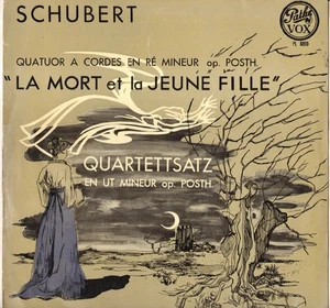QUATUOR BARCHET, SCHUBERT "QUATUOR A CORDES" LP 1954 PATHE VOX 8810 - Picture 1 of 3