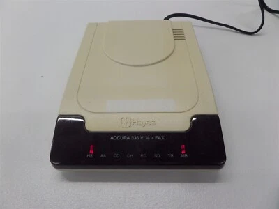 Hayes Accura 366 V.34 Fax Modem 5914US - Image 1 of 4