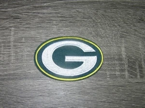 Parche bordado de fútbol americano con logotipo de Green Bay Packers de 3,5" x 2,5" - Imagen 1 de 4