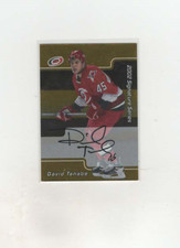 2001-02 ITG Be A Player Signature Series Gold Auto David Tanabe #113 Auto