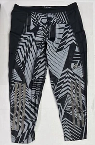NEW Adidas Women's Supernova Graphic Tight, Gray Black 17” Inseam XS - Picture 1 of 3