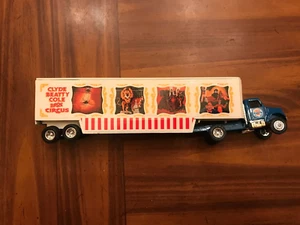 ERTL Clyde Beatty Cole Bros Circus #86 Truck Tractor Trailer 10-3/4" - Picture 1 of 4