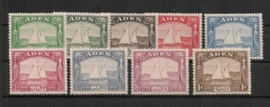 ADEN 1937 Dhows conjunto a 1R bisagras como nuevas - Imagen 1 de 1