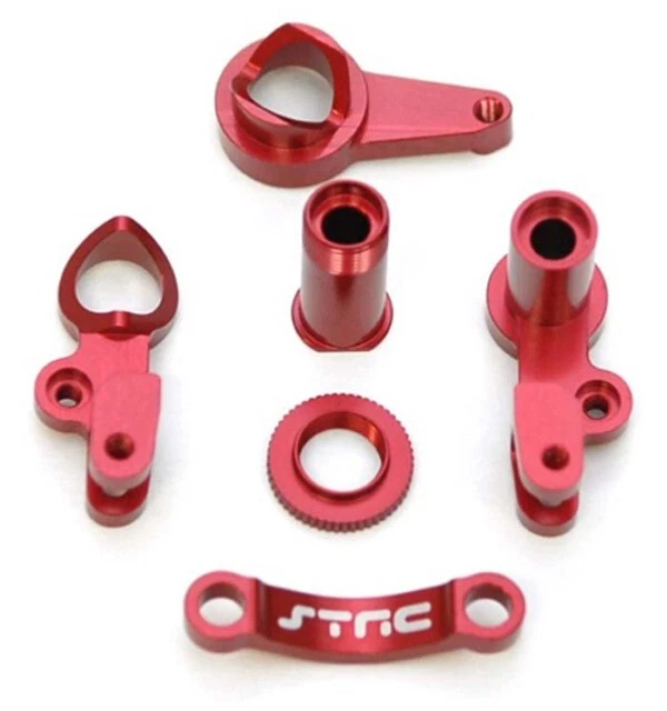 NEW STRC Aluminum Multi-Piece Steering Bellcrank Set Traxxas Slash 4x4 - Image 1 of 1